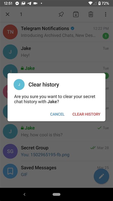 How To Delete Telegram Messages And Whole Conversations For Everyone In