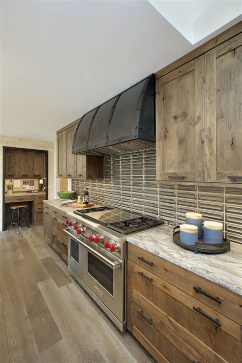 53 Modern Rustic Kitchen Warm And Sleek Stunning Rustic Kitchens