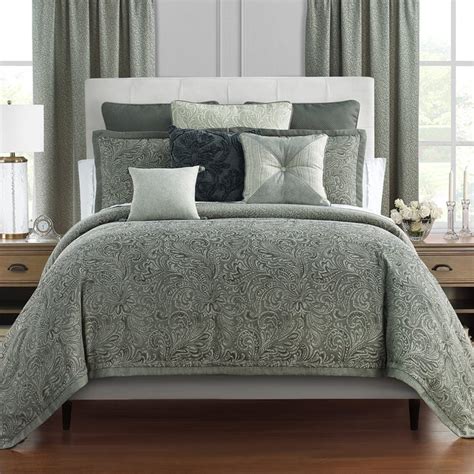 Garner Sage 4 Piece Comforter Set Latest Bedding