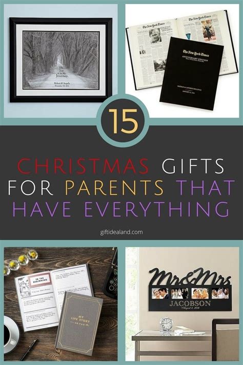 There are endless ideas on what to get your folks, but so many come up with ideas that are more suited for those who are in their early 100s. 10 Fantastic Gift Ideas For Parents Who Have Everything 2021