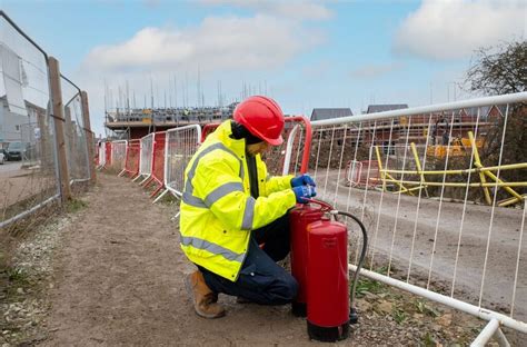 Construction Site Fire Extinguishers Uk Guide