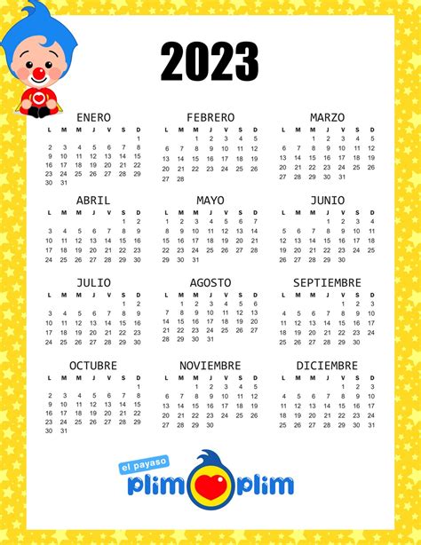 Almanaques Para Imprimir 2023 Calendario Imagesee