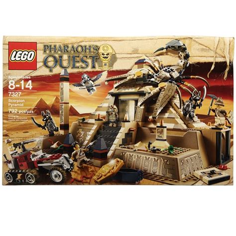 Lego 7327 Pharaohs Quest Scorpion Pyramid Toy Set Free Shipping