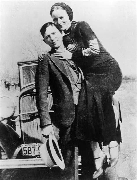 The True Story Of Bonnie And Clydes Deaths In Their Car In 1934