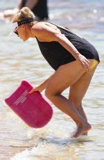 SONIA KRUGER In Bikini On The Beach In Sydney 01 07 2018 HawtCelebs