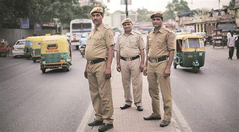 Delhi Cops Have A Uniform Grouse 1 Summer Set A Year Rs 195 For