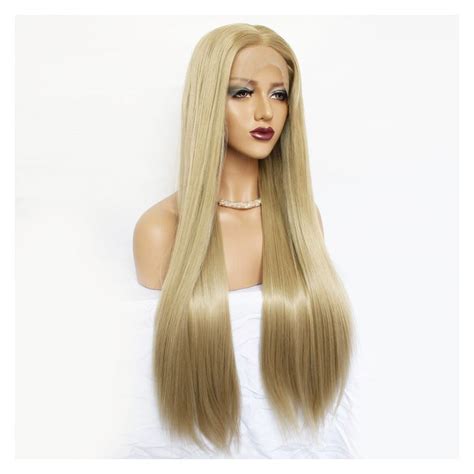 Blonde Lace Front Long Straight Wig Super X Studio