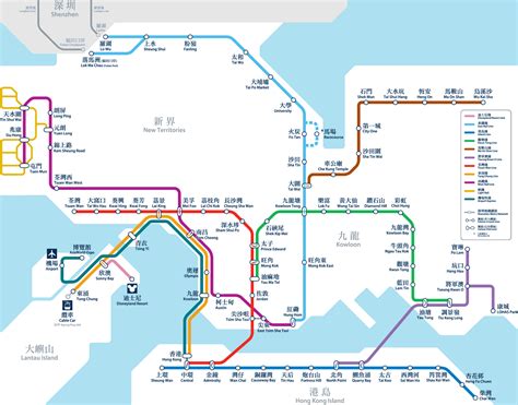 How To Get Around In Hong Kong Using The Hong Kong Mtr Subway Map