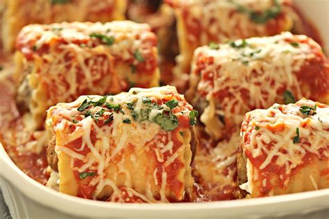 30 Minute Turkey Meatball Lasagna Roll Ups Six Sisters Stuff