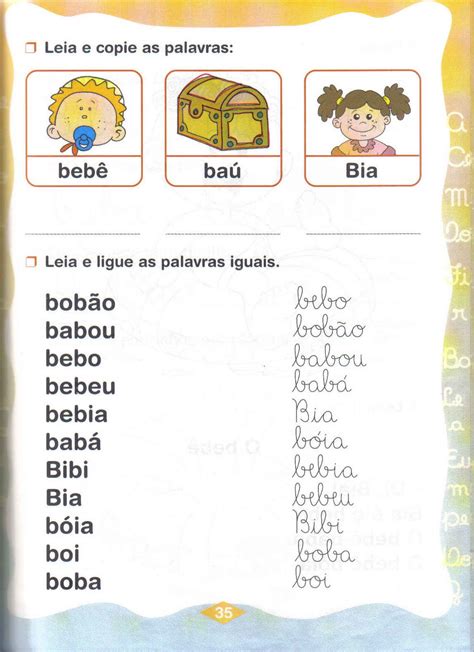 Ba Be Bi Bo Bu Bão Para Imprimir