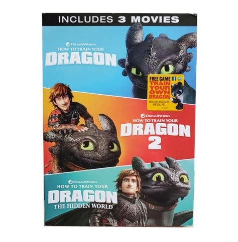 How To Train Your Dragon 1 3 Dvd Wholesale