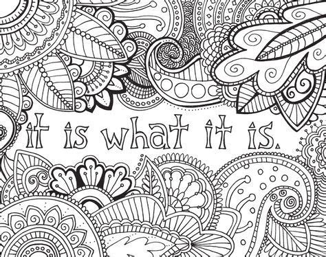 Using her sense of humor, and her courage, she's come up with. Zendoodle Coloring: Uplifting Inspirations | Free adult ...