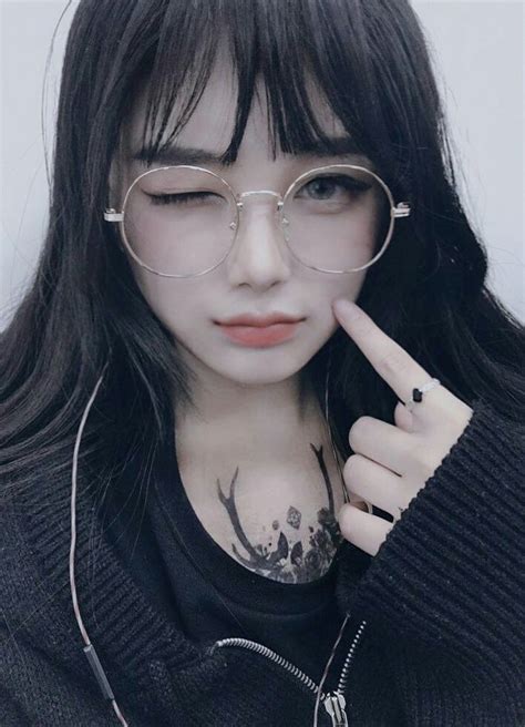 Japonese Girl Ulzzang Korean Girl Uzzlang Girl Girls With Glasses Kawaii Makeup Womens