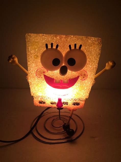 Spongebob Squarepants Collectible Plastic Resin Electric Night Light