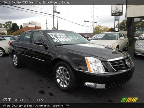 Used 2011 cadillac dts premium with fwd, navigation system, fog lights, leather seats, heated seats, tinted windows, 17 inch. Black Raven - 2011 Cadillac DTS Premium - Ebony Interior ...