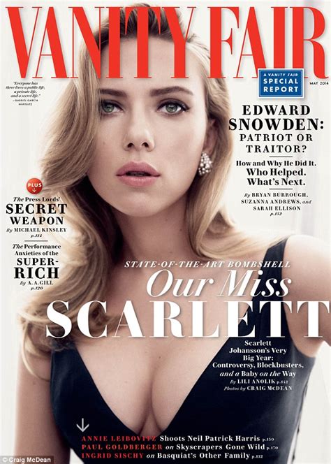 Scarlett Johansson Talks Romain Dauriac As She Covers Vanity Fair