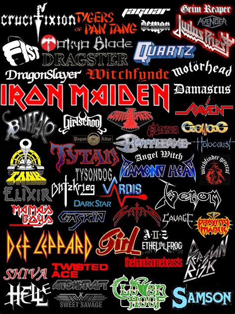 Metal Band Logos Rock Band Logos Rock Band Posters Rock Bands Heavy Metal Music Heavy Metal