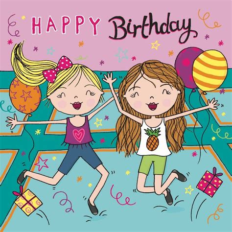 Childrens Birthday Cards Tween Cards Age Cards Happy Birthday Cards