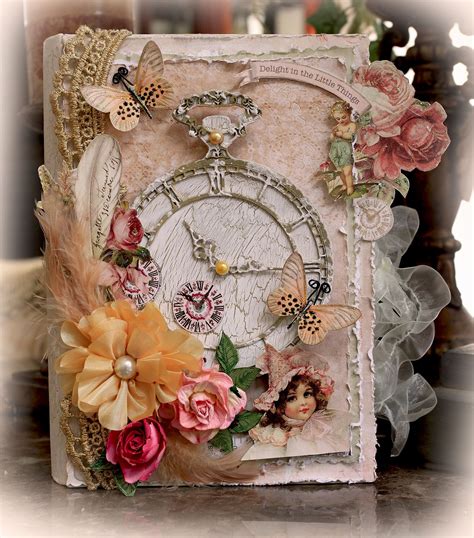 The Little Things Altered Book Box Scraps Of Elegance Scrapmatts