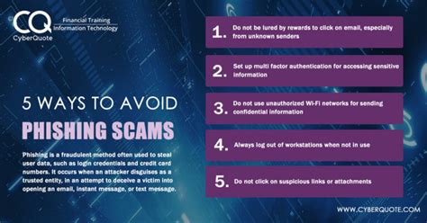5 Ways To Avoid Phishing Scams Cyberquote Pte Ltd Global
