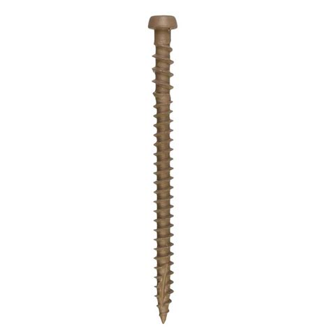 Simpson Strong Tie 10 X 2 34 Comp Deck Screw Tan 350ct T20 Fasteners