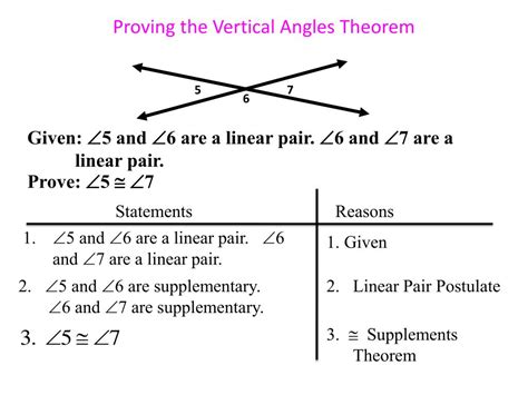 Proof Vertical Angles Theorem Payment Proof 2020