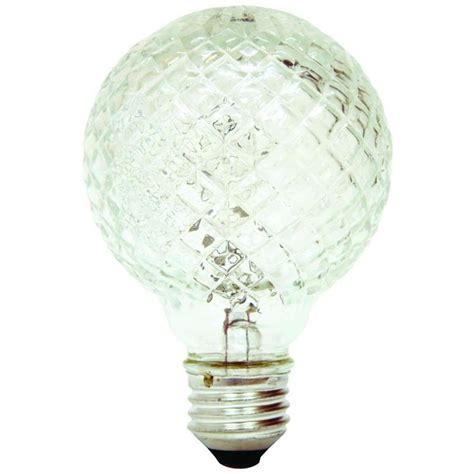 Ge 40 Watt Eq Dimmable Bright White Globe Decorative Halogen Light Bulb