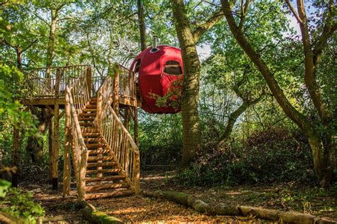 11 Of The Best Glamping Sites In The Uk Tree Tent Glamping Site