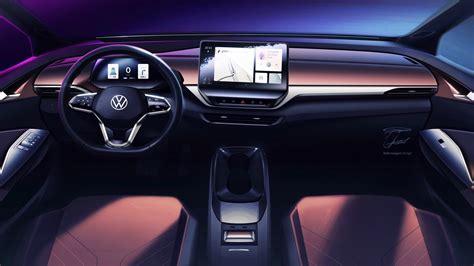 Vw Id4 Electric Crossover Feel Good Lounge Interior Maximizes Space