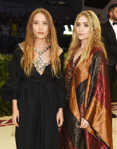 New York Ny May 07 Mary Kate Olsen And Ashley Olsen Attend The Heavenly Bodies Fashion