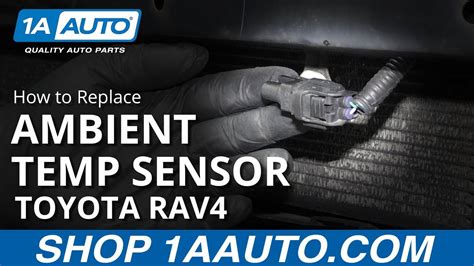 How To Replace Ambient Air Temperature Sensor 05 16 Toyota Rav4 1a Auto