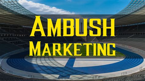 Before you pick the internet marketing strategies for your small business, be more familiar with the concept first. What Is Ambush Marketing? (Marketing Explained) - Wistman ...