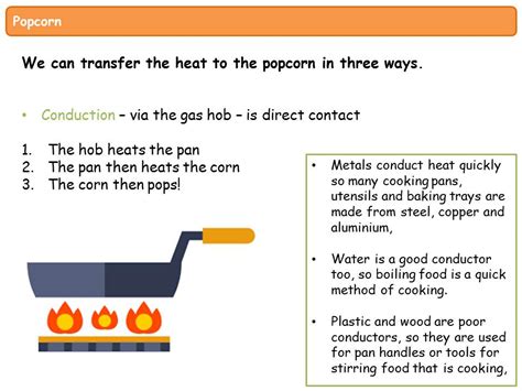 Heat transfer multiple choice questions highlights. Heat transfer using popcorn | Teaching Resources