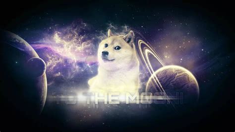 Download Doge To The Moon Wallpaper
