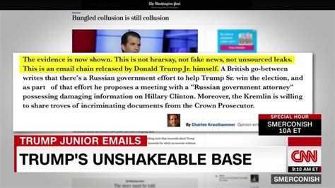 Why Is Trumps Base Ignoring Collusion Story Cnn