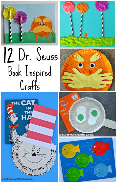 Book Inspired Dr Seuss Crafts The Resourceful Mama