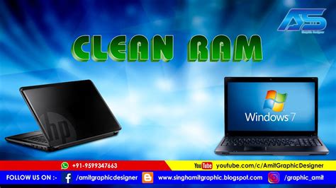 How To Clean Ram In Windows 7 Youtube