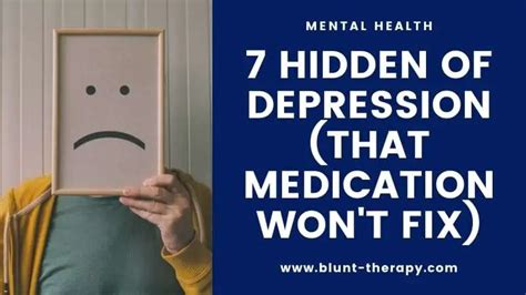 7 Hidden Causes Of Depression Medication Wont Fix