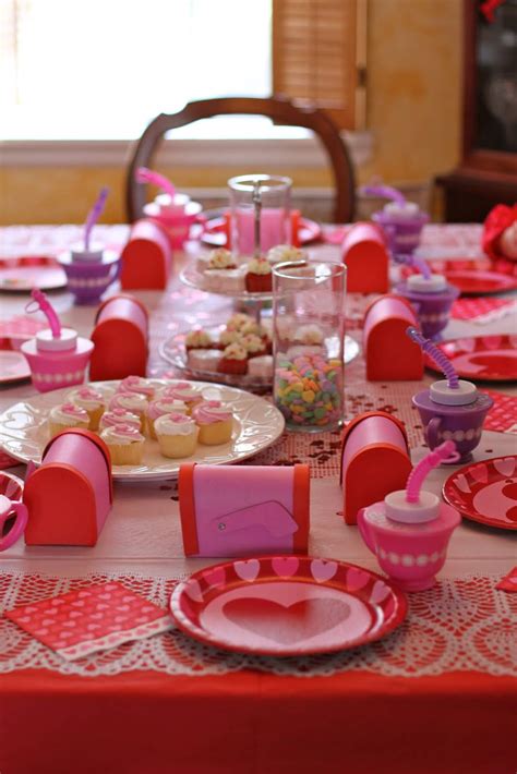 Valentines Day Tea Party Valentines Day Party Ideas Photo 4 Of 8