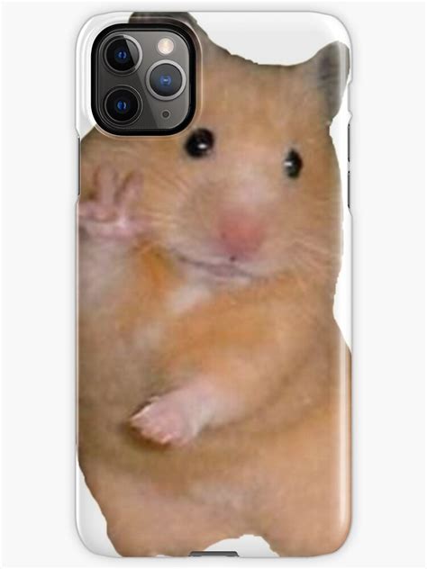 Peace Sign Hamster Iphone Case And Cover By Kate Designs Redbubble