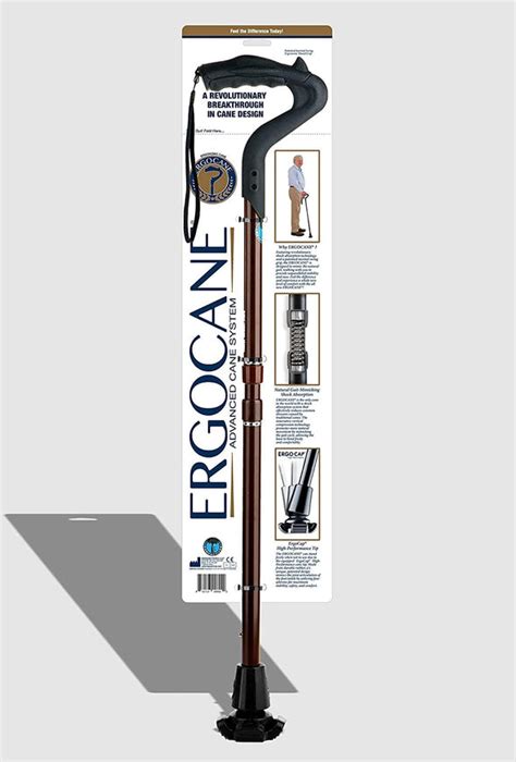 Ergoactives Ergocanes Fully Adjustable Ergonomic Canes As Seen On Tv