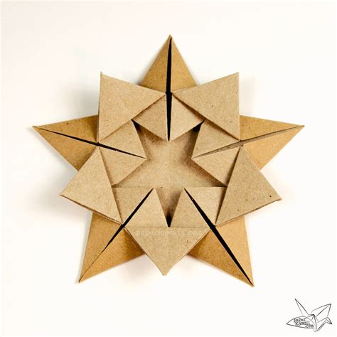 Origami Star Within Tutorial Ali Bahmani Paper Kawaii