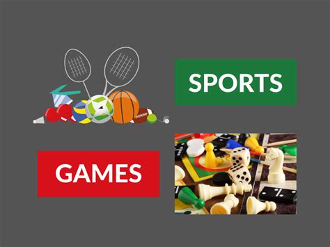 10 Differences Between Sports And Games Diferr