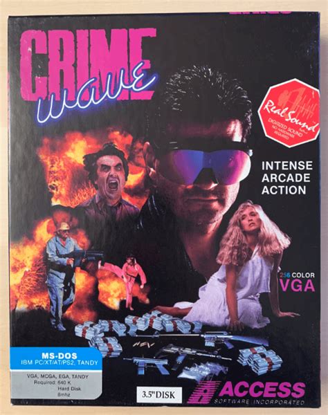 Buy Crime Wave For Msdos Retroplace