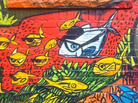 Scool Of Fish Graffiti Lux Art And More