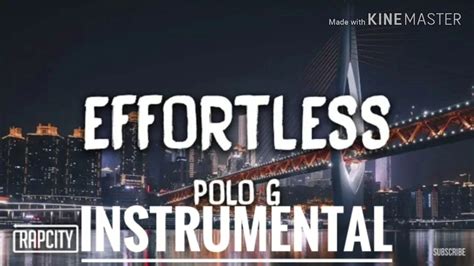 Polo G Effortless Instrumental Youtube