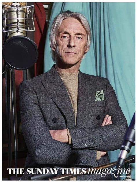 Paul Weller In The Sunday Times Magazine 2019 Paul Weller Weller Older Mens Fashion