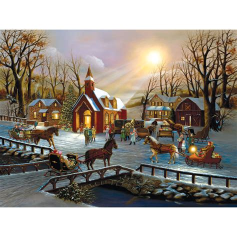 A Christmas Wish 300 Large Piece Jigsaw Puzzle Bits And