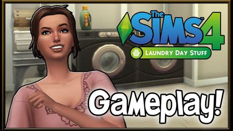 The Sims 4 Laundry Day Stuff Objects And Gameplay Youtube