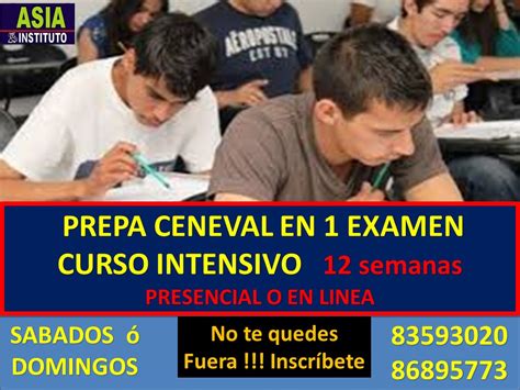 Instituto Asia Preparatoria Abierta Y Ceneval Preparatoria Ceneval En Linea